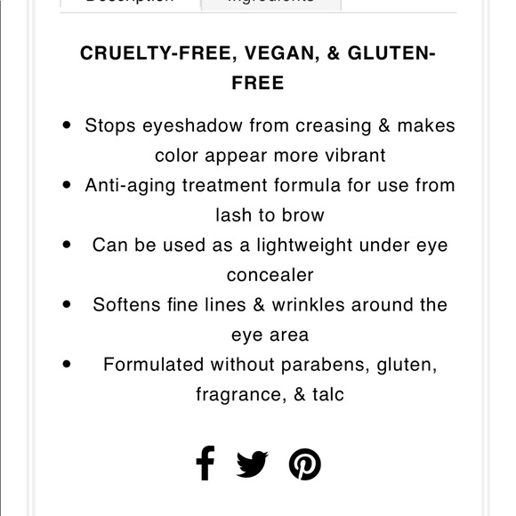 Eye mousse/primer/concealer - Picture 2 of 3